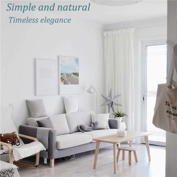 197"x17.7"White Peel and Stick Wallpaper White Contact Paper Waterpoof Wallpaper - Picture 2 of 7